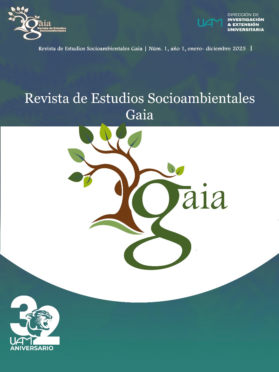 Ver Vol. 1 Núm. 1 (2025): Revista de Estudios Socioambientales- Gaia